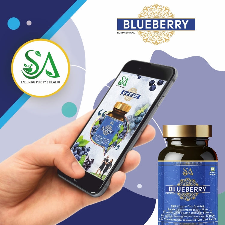 BLUEBERRY(Anti-oxidant rich, Heart health, Anti-inflammatory, Immune system support)