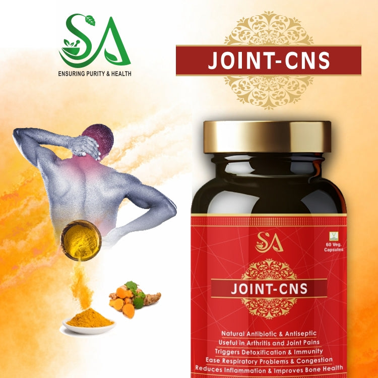 JOINT-CNS(Natural/Herbal for Daily Immunity & Resistance to Infections, Bone & Joint Wellness, Decreasing Workout Post Injuries)