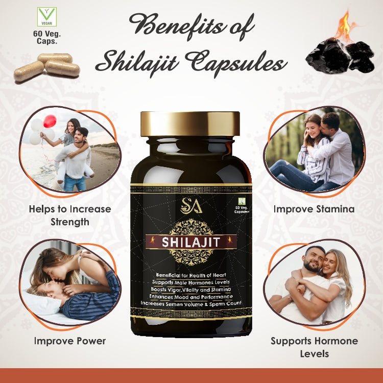 SHILAJIT(Boost Performance, Power, Stamina, Endurance, Strength and Overall Wellbeing for Men)