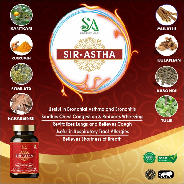 Sire® SIR-ASTHA (30 Days Medicine)