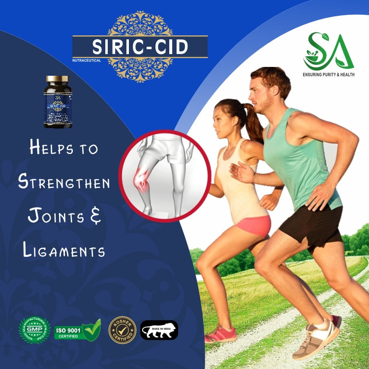 SIRIC-CID(Stabilize uric acid level, Rejuvenates joints, Alleviates joint pains, No Side Effect, Ayurvedic For Healthy and Long Life)