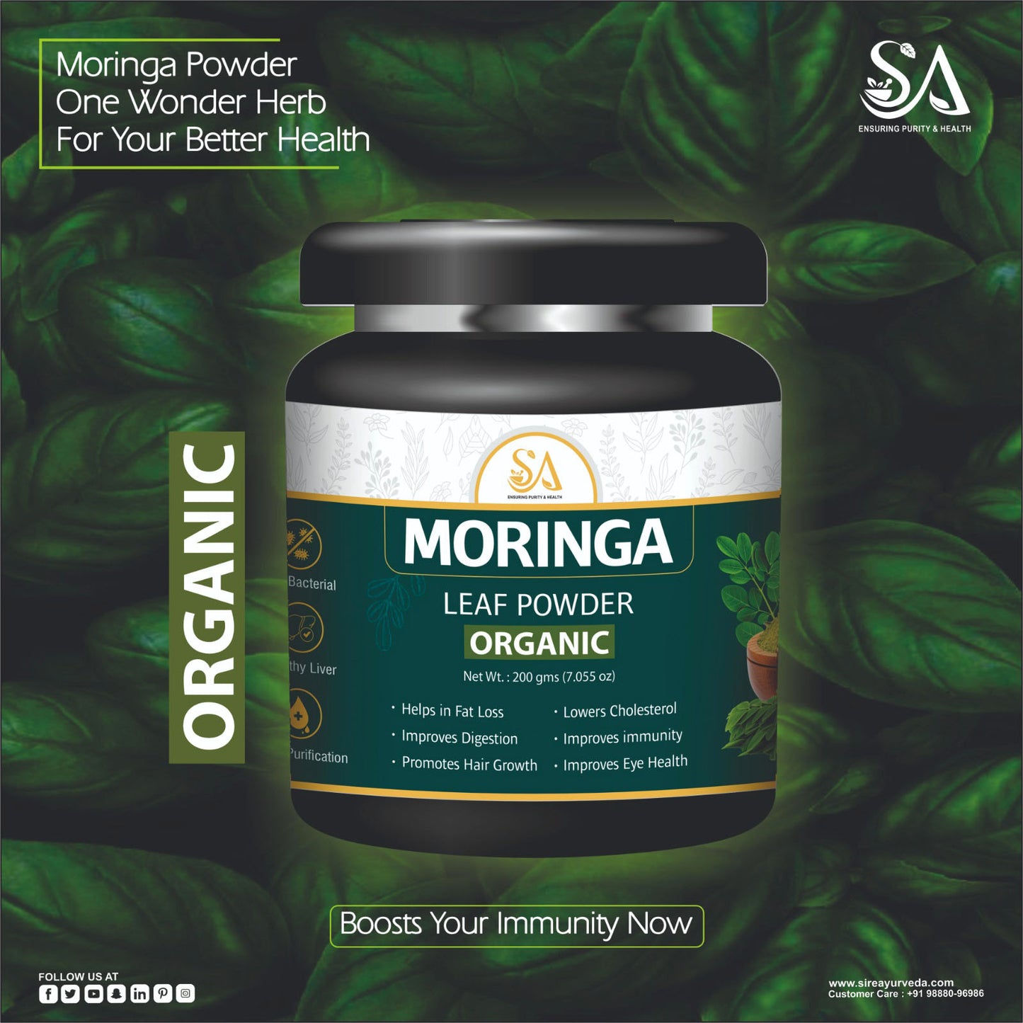 Sire Ayurveda® Moringa Powder