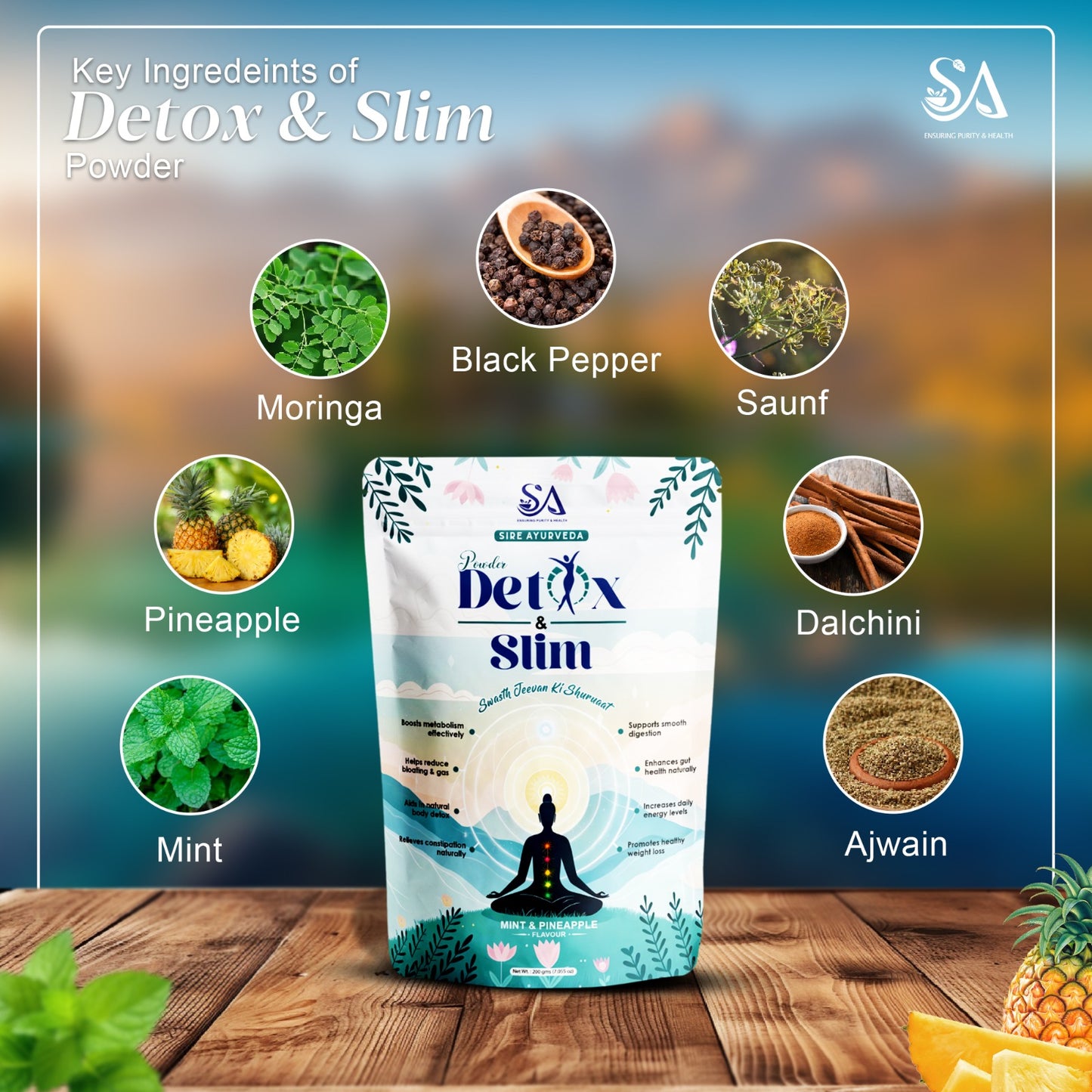Sire Ayurveda® Detox & Slim Powder