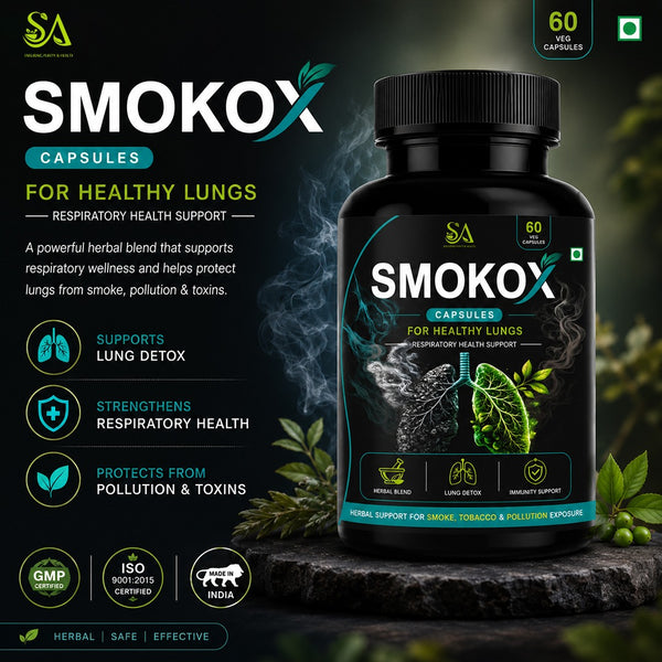 Sire® SMOKOX 60 Capsules (30 Days Medicine)
