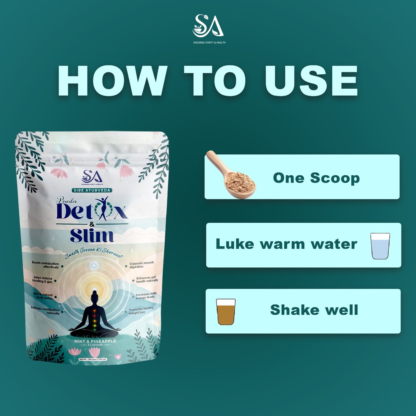 Sire Ayurveda® Detox & Slim Powder