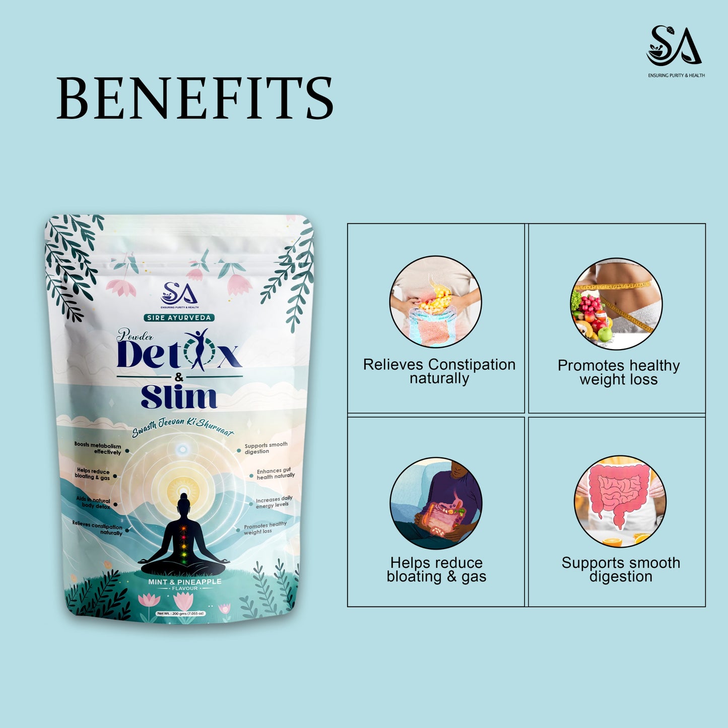 Sire Ayurveda® Detox & Slim Powder