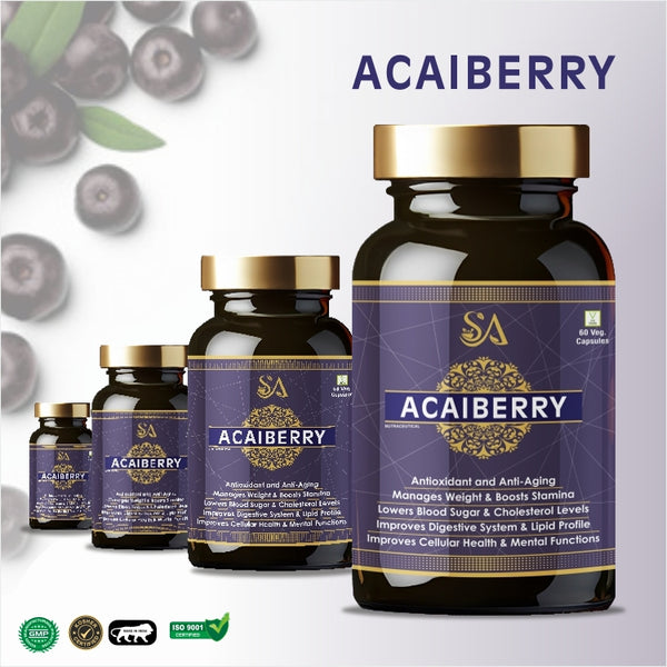 Sire® AcaiBerry Capsules (30 Days Medicine)