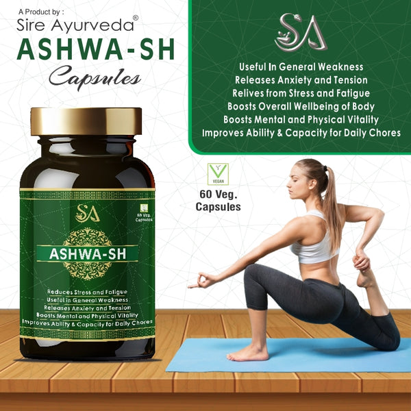 Sire® Ashwa-Sh Capsules (30 Days Medicine)