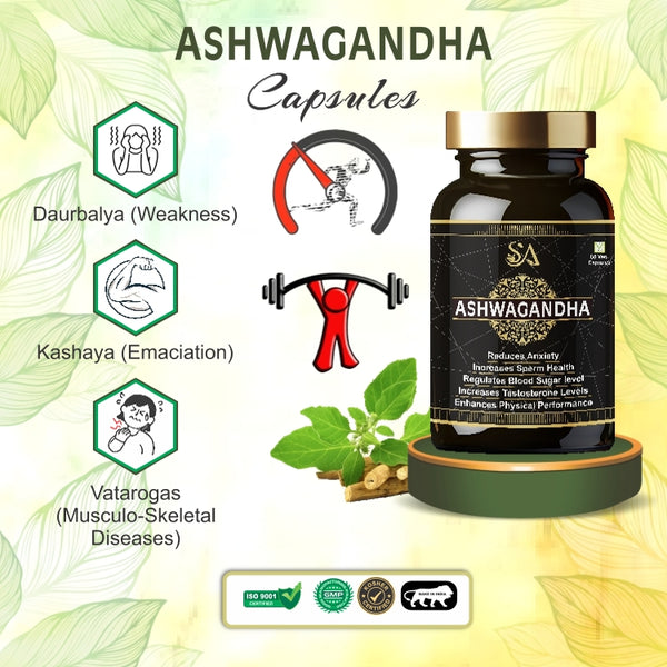 Sire® Ashwagandha Capsules (30 Days Medicine)