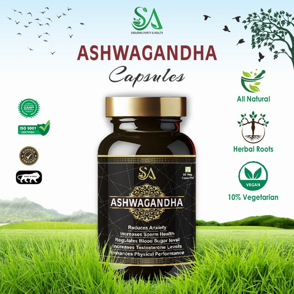 Sire® Ashwagandha Capsules (30 Days Medicine)