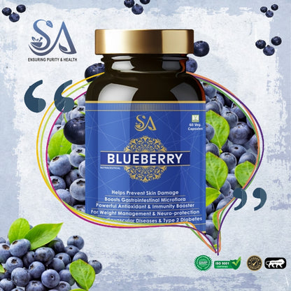 BLUEBERRY(Anti-oxidant rich, Heart health, Anti-inflammatory, Immune system support)