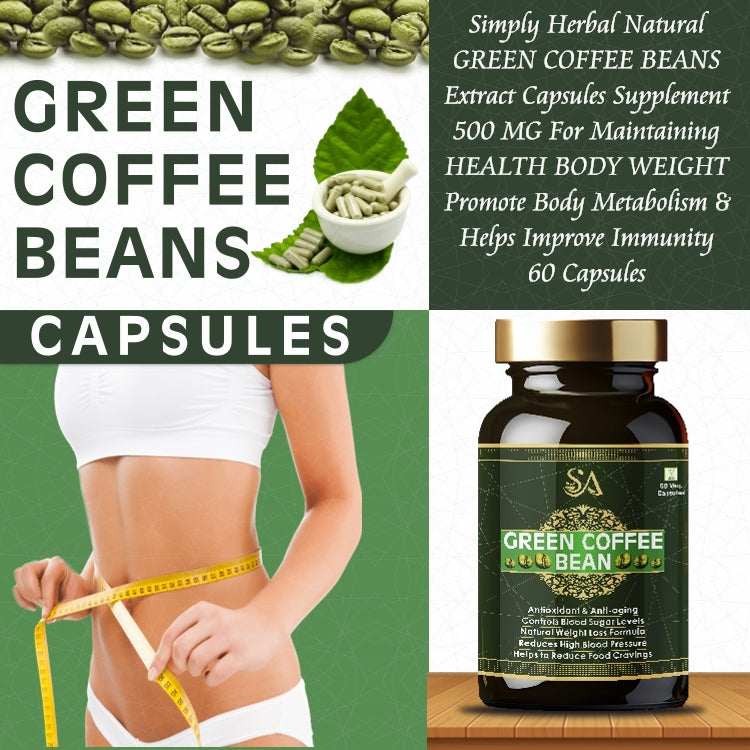 GREEN COFFEE BEANS( Weight Management , Boost Metabolism, Energy Enhancer, Natural Detoxifier, Blood Sugar Management)