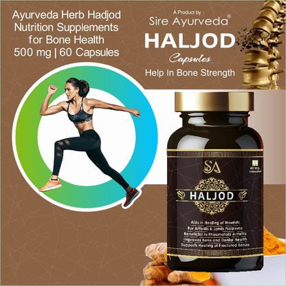 HALJOD(Natural/Herbal for Daily Immunity & Resistance to Infections, Bone & Joint Wellness, Decreasing Workout Post Injuries)