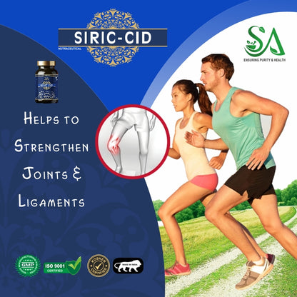 SIRIC-CID(Stabilize uric acid level, Rejuvenates joints, Alleviates joint pains, No Side Effect, Ayurvedic For Healthy and Long Life)