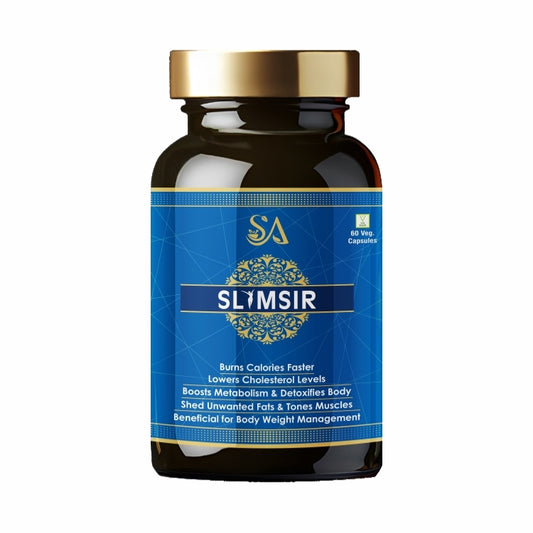 SLIMSIR(for Weight loss and Immunity Booster Weight Management, Skin & Hair Health in Men & Women, 60 Veg Capsules )