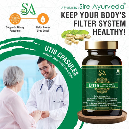 UTIS (URINARY TRACT INFECTION & STONE)(Best Medicine For Urinary Track Infection(UTI),Vaginal Infection Helps In Incontinence, Pashanbhed, Gokharu and Punarnava)