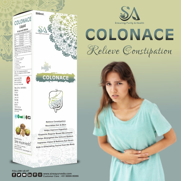 COLONACE(Ayurvedic Syrup to improve digestion, helpful in constipation, 500ml)