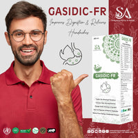 GASIDIC-FR( Acidity gas relief ayurvedic syrup, stomach pain relief medicine, kabj medicines or Digestion, Acidity, Constipation, Abdominal Pain Bloating and Stomach Gas Relief, Helps to Improve Digestive Immunity)