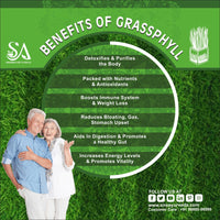 GRASSPHYLL(Effective Weight Management, Natural Detoxification, Anti-Inflammation & Energy Supplement For Men & Women)