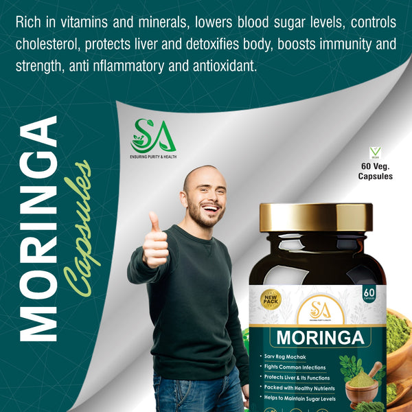 Sire® Moringa Capsules (30 Days Medicine)
