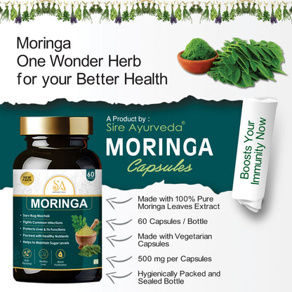 Sire Ayurveda® Moringa Capsules