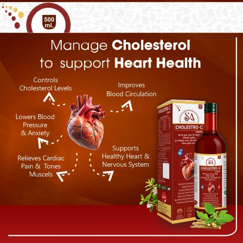 Sire® Cholestro-C Herbal Liquid (15 Days Medicine)