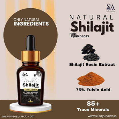 Sire® Shilajit Liquid Drops