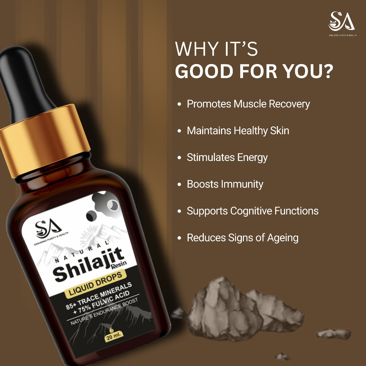 Sire® Shilajit Liquid Drops