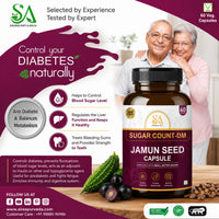 Sire® Jamun Seed Capsules (Sugar Count-DM) - 30 Days Course