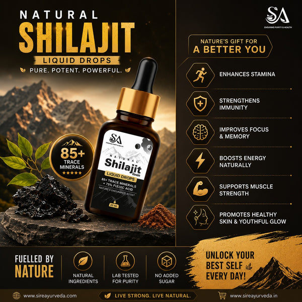 Sire® Shilajit Liquid Drops