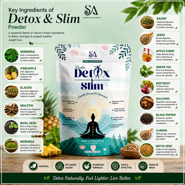 Sire Ayurveda® Detox & Slim Powder