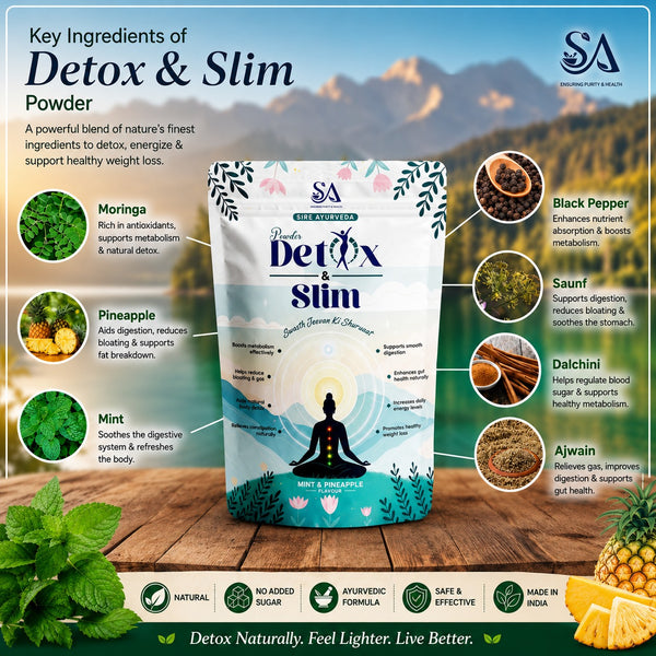 Sire Ayurveda® Detox & Slim Powder