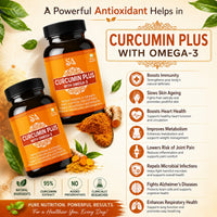 Sire® CURCUMIN PLUS WITH OMEGA- 3 (30 Days Medicine)