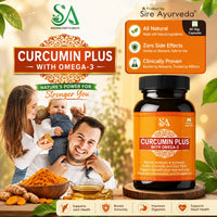 Sire® CURCUMIN PLUS WITH OMEGA- 3 (30 Days Medicine)