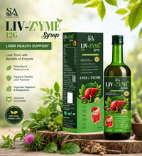 Sire® Liv-Zyme 12G Syrup | Liver Health Support | – (500ml) - 15 Days Course