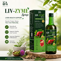 Sire® Liv-Zyme 12G Syrup | Liver Health Support | – (500ml) - 15 Days Course