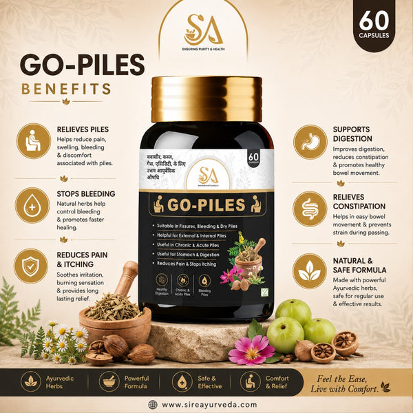 Sire® GO-PILES Capsules (30 Days Medicine)