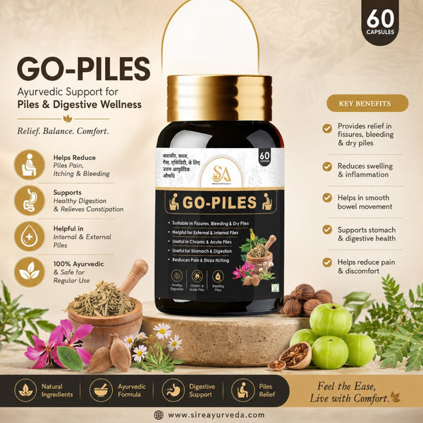 Sire® GO-PILES Capsules (30 Days Medicine)