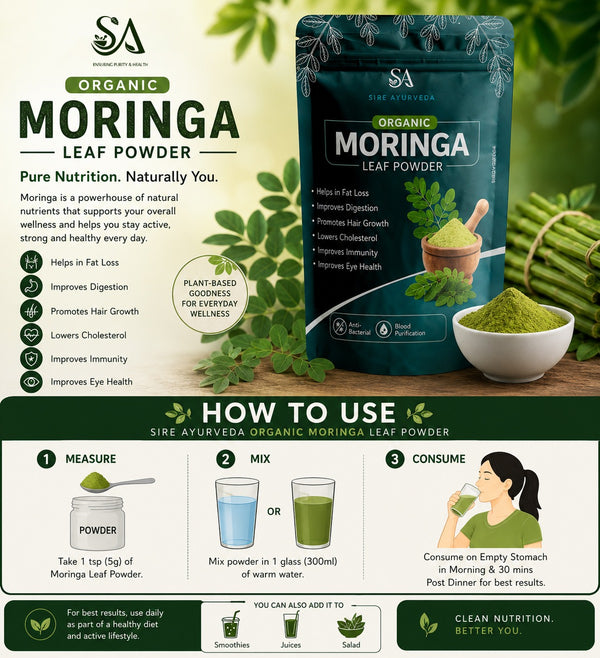 Sire Ayurveda® Moringa Powder