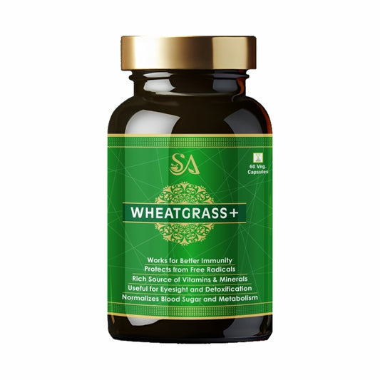 WHEATGRASS+(Effective Weight Management, Natural Detoxification, Anti-Inflammation & Energy Supplement For Men & Women)
